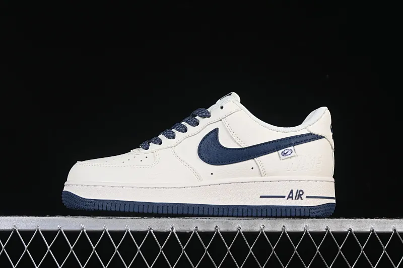 All categories Nk Air Force 1 Air Force series Nk Air Force 1 Low Air Force low-top Nike Air Force 1'07 Low Nike embossed off-white dark blue tree pattern Air Force 1 low-top casual sneakers SM6668-122